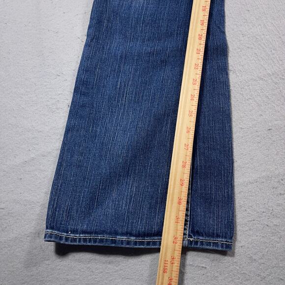 VTG Silver Jeans Eden Bootcut Jeans Women Size 27 Blue Low‎ Rise Stretch Canada - Picture 3 of 12